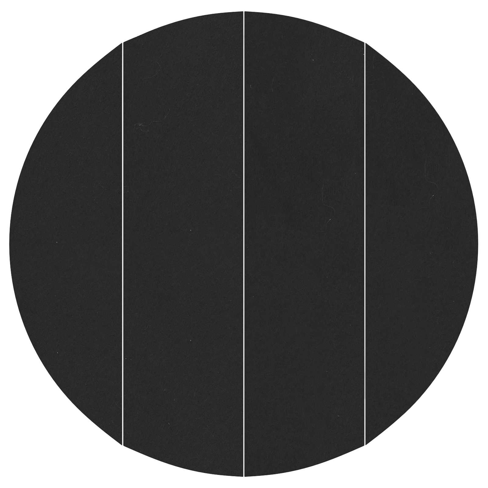 Tapis de sol de piscine Vidaxl noir ø 458 cm en tissu non tissé