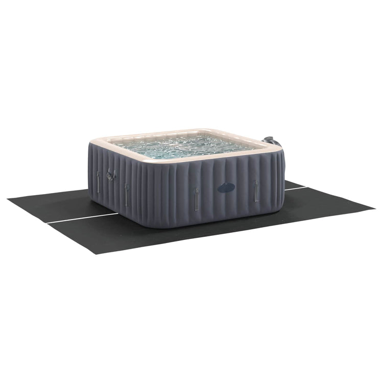 Vidaxl tapis de sol de piscine noir 300 x 220 x 0,1 cm en tissu non tissé
