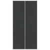 Vidaxl tapis de sol de piscine noir 500 x 250 x 0,1 cm en tissu non tissé
