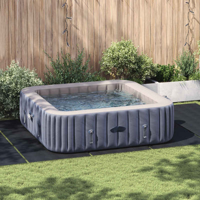 Vidaxl tapis de sol de piscine noir 550 x 280 x 0,1 cm en tissu non tissé