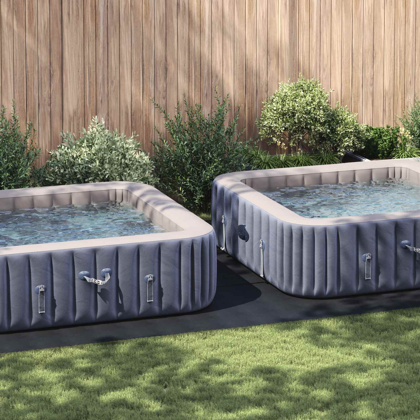 Vidaxl tapis de sol de piscine noir 750 x 372 x 0,1 cm tissu non tissé