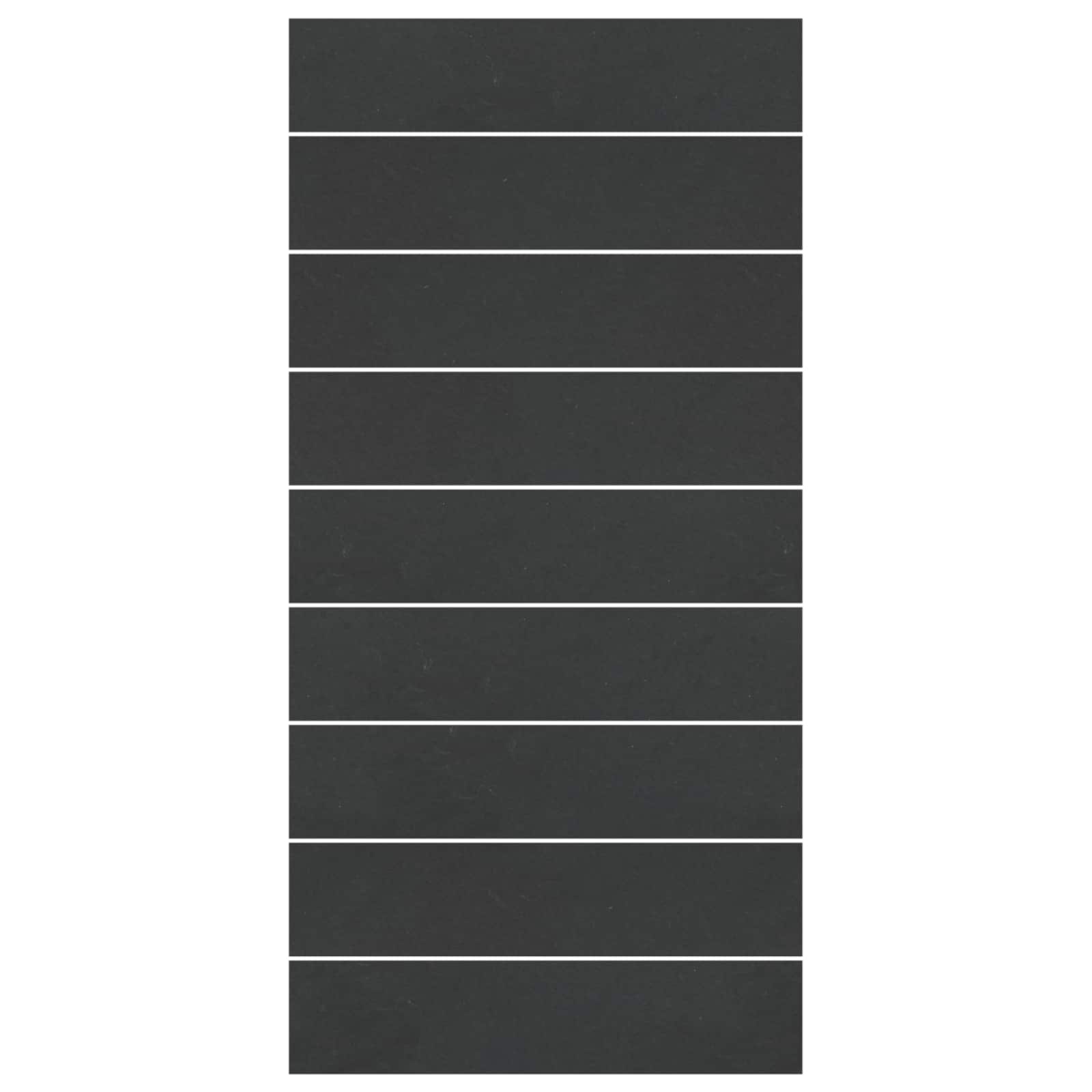 Vidaxl tapis de sol de piscine noir 999 x 500 x 0,1 cm en tissu non tissé
