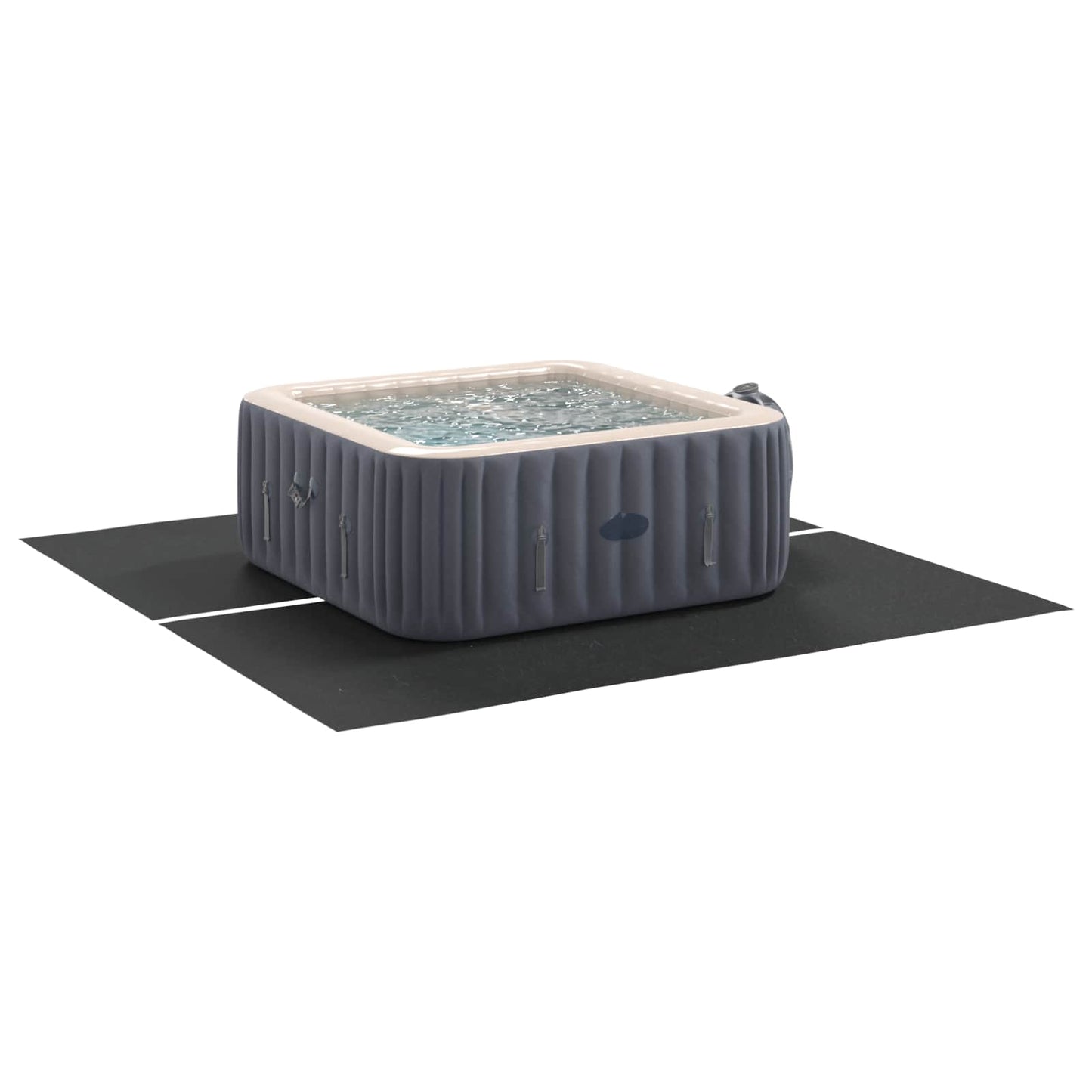Tapis de sol de piscine Vidaxl 274 x 274 x 0,1 cm en tissu non tissé