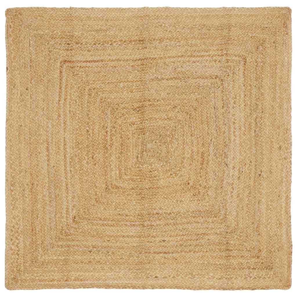 Vidaxx tapis beige 120 x 120 cm jute