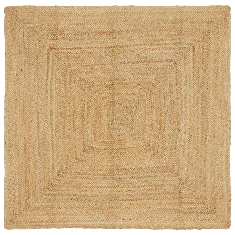 Vidaxx tapis beige 160 x 160 cm jute