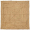 Vidaxx tapis beige 240 x 240 cm jute