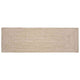 Vidaxx tapis rectangulaire naturel et blanc 80 x 200 cm jute
