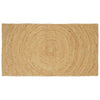 Vidaxx tapis rectangulaire marron 60 x 110 cm jute