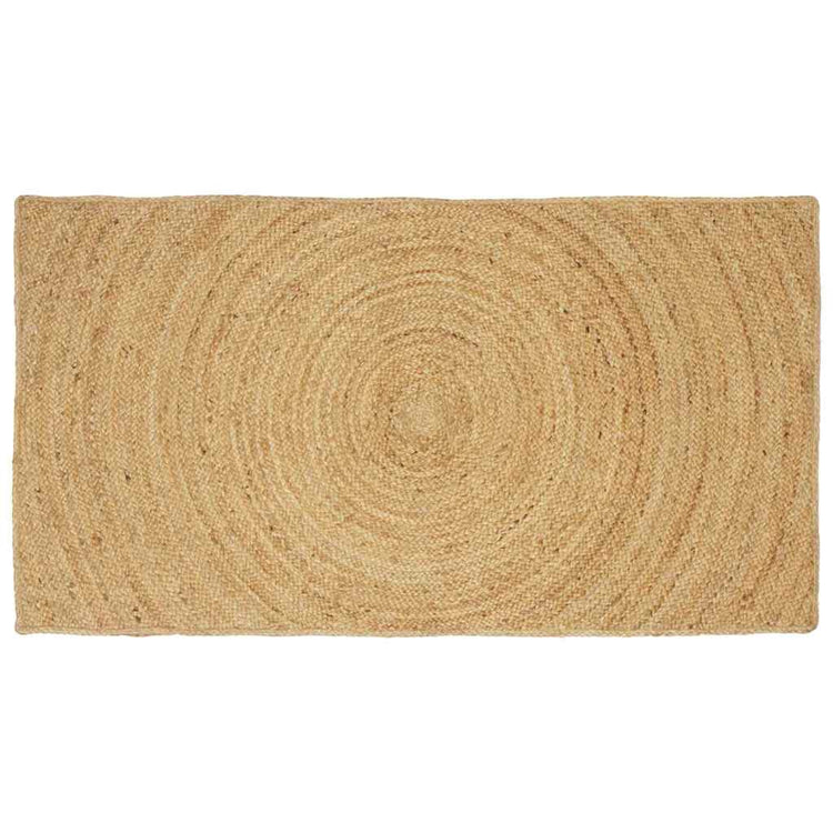 Vidaxx tapis rectangulaire marron 60 x 110 cm jute