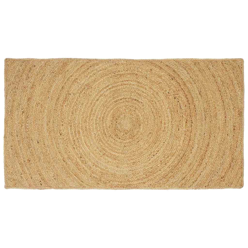 Vidaxx tapis rectangulaire marron 80 x 150 cm jute