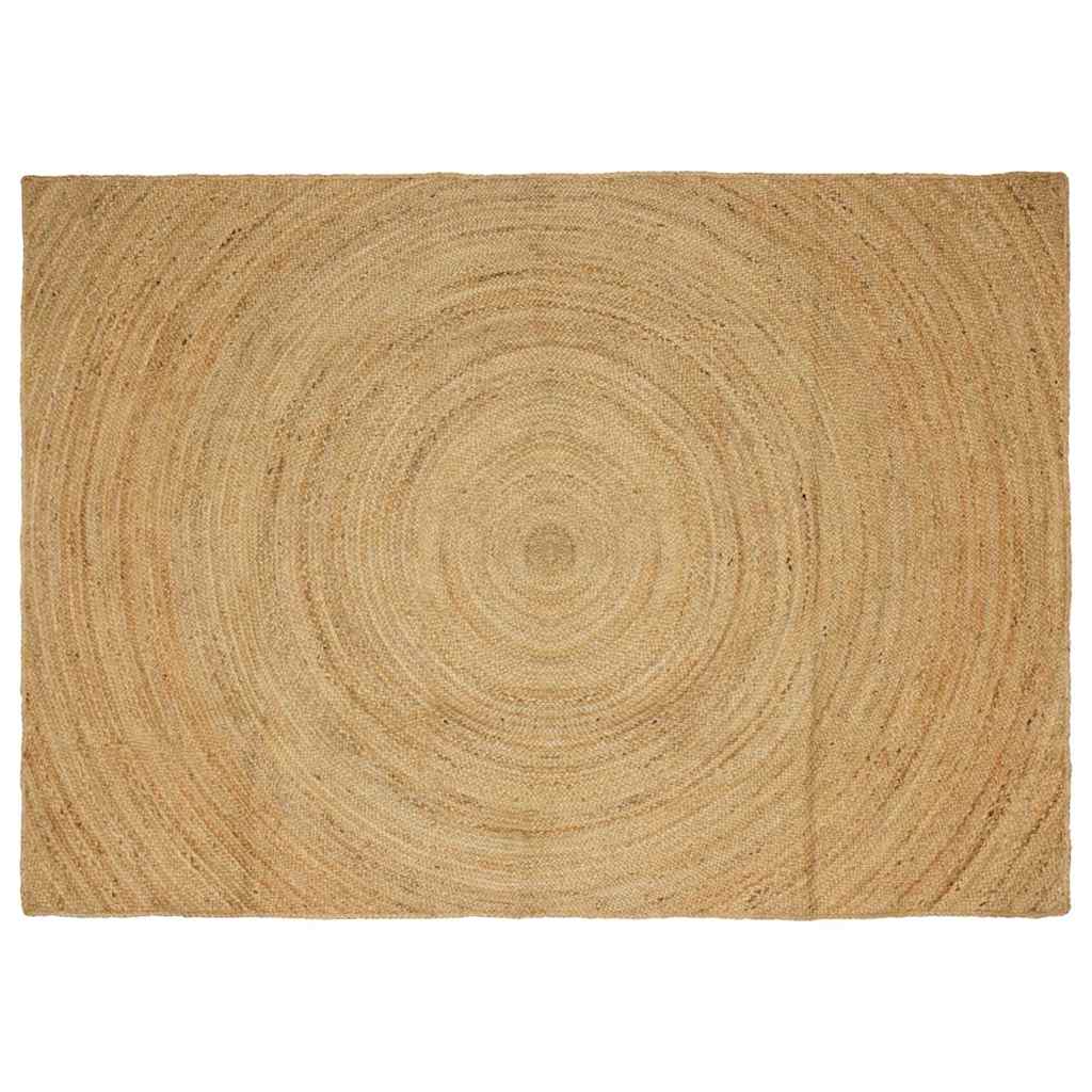 Vidaxx tapis rectangulaire marron 160 x 230 cm jute