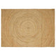 Vidaxx tapis rectangulaire marron 160 x 230 cm jute