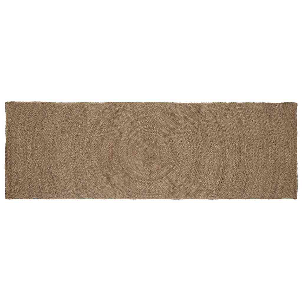 Vidaxx tapis rectangulaire gris 60 x 300 cm jute