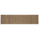 Vidaxx tapis rectangulaire gris 60 x 400 cm jute