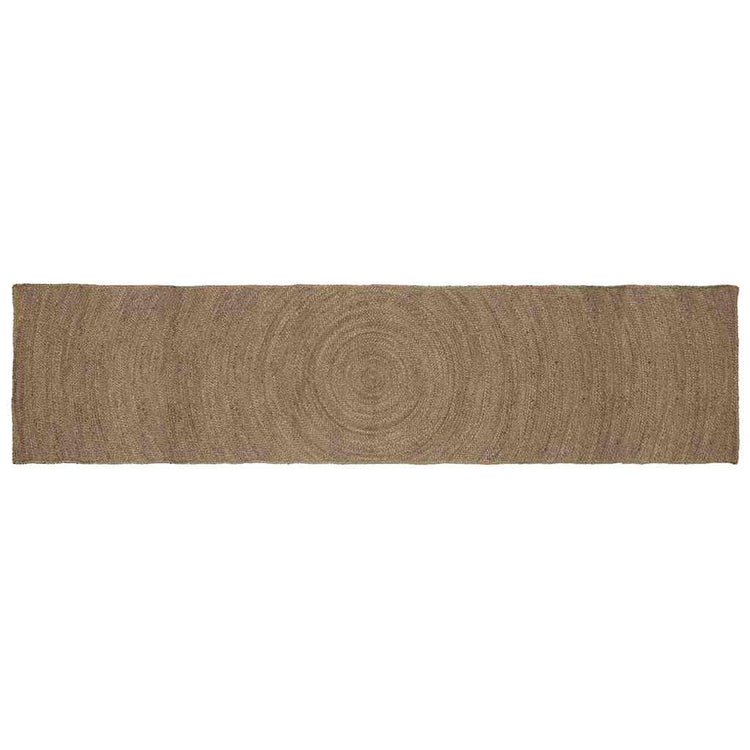 Vidaxx tapis rectangulaire gris 80 x 400 cm jute