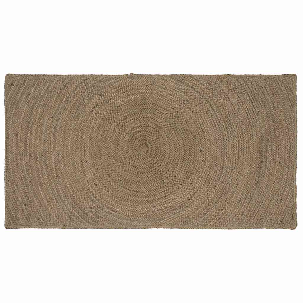 Vidaxx tapis rectangulaire gris 100 x 200 cm jute