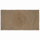Vidaxx tapis rectangulaire gris 100 x 200 cm jute