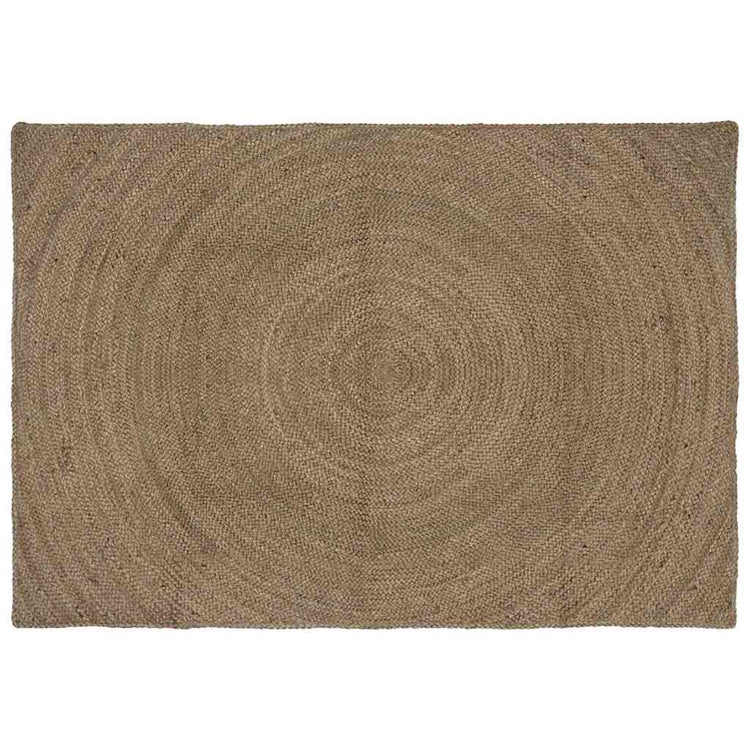 Vidaxx tapis rectangulaire gris 140 x 200 cm jute