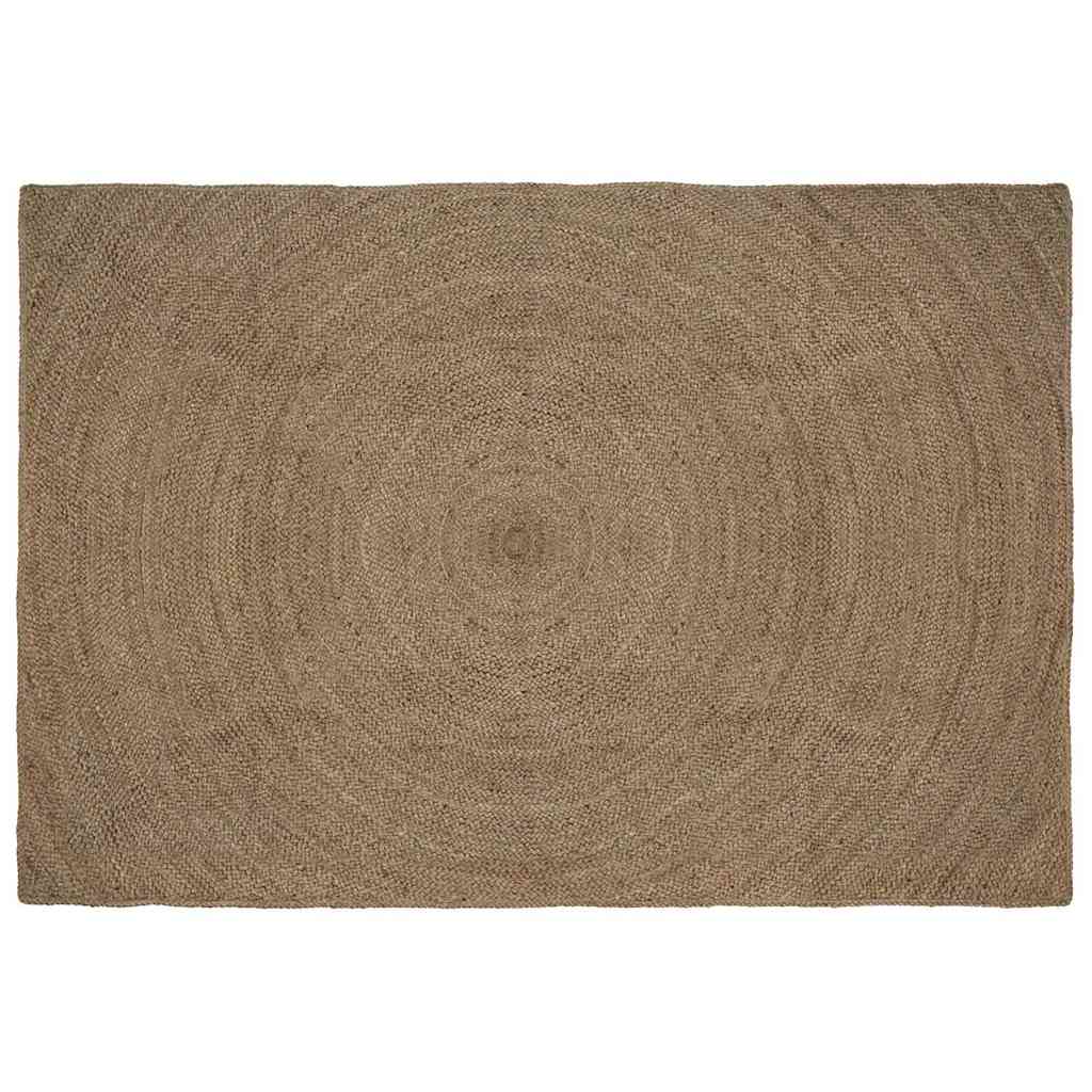 Vidaxx tapis rectangulaire gris 200 x 290 cm jute