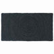 Vidaxl tapis rectangulaire gris foncé 60 x 110 cm jute