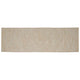 Vidaxx tapis rectangulaire naturel et blanc 80 x 200 cm jute