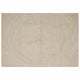 Vidaxx tapis rectangulaire naturel et blanc 240 x 340 cm jute
