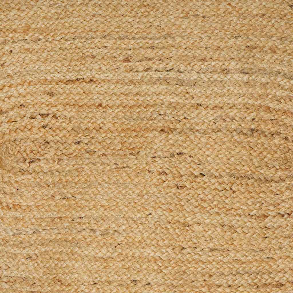 Vidaxl tapis ovale naturel 100 x 152 cm jute