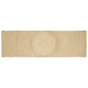 Vidaxx tapis naturel et blanc 80 x 300 cm jute