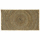 Vidaxx tapis naturel et noir 60 x 110 cm jute