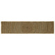 Vidaxx tapis naturel et noir 60 x 250 cm jute