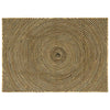 Vidaxl tapis naturel et noir 120 x 170 cm jute