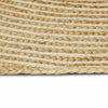 Vidaxx tapis naturel et blanc 152 x 245 cm jute