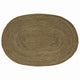 Vidaxl tapis naturel et noir 152 x 245 cm jute