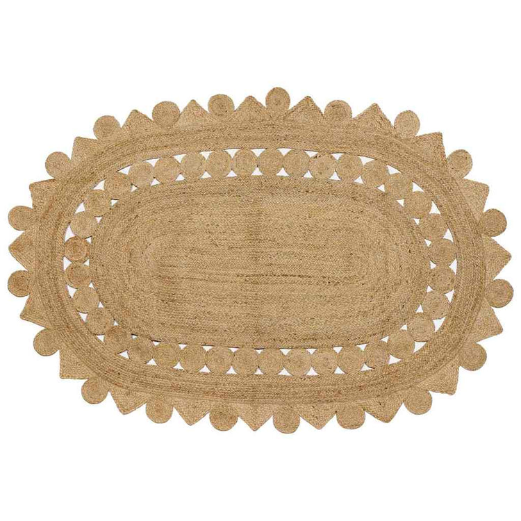 Vidaxx tapis marron 205 x 305 cm jute
