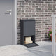 Vidaxl notice boîte avec rangement anthracite 44 x 22 x 82 cm acier