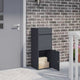 Vidaxx notice boîte avec rangement anthracite 41 x 38 x 103 cm acier