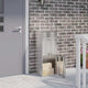 Vidaxx boîte d'insertion d'emballage argent 47,5 x 38 x 59 cm acier inoxydable