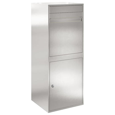 Vidaxx boîte d'insertion d'emballage argent 47,5 x 38 x 59 cm acier inoxydable