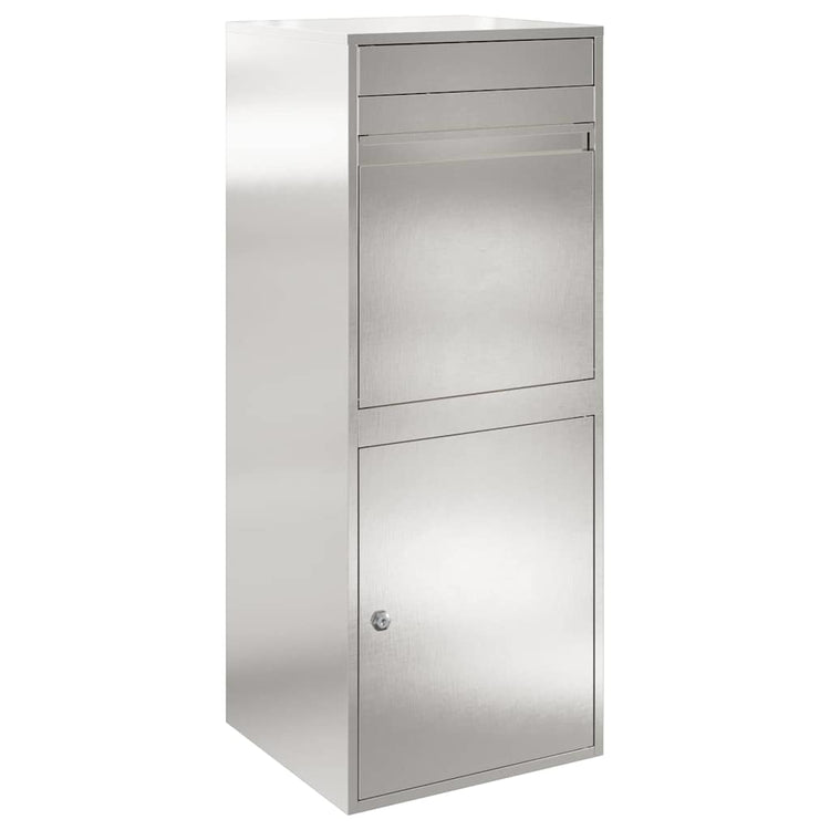 Vidaxx boîte d'insertion d'emballage argent 47,5 x 38 x 59 cm acier inoxydable