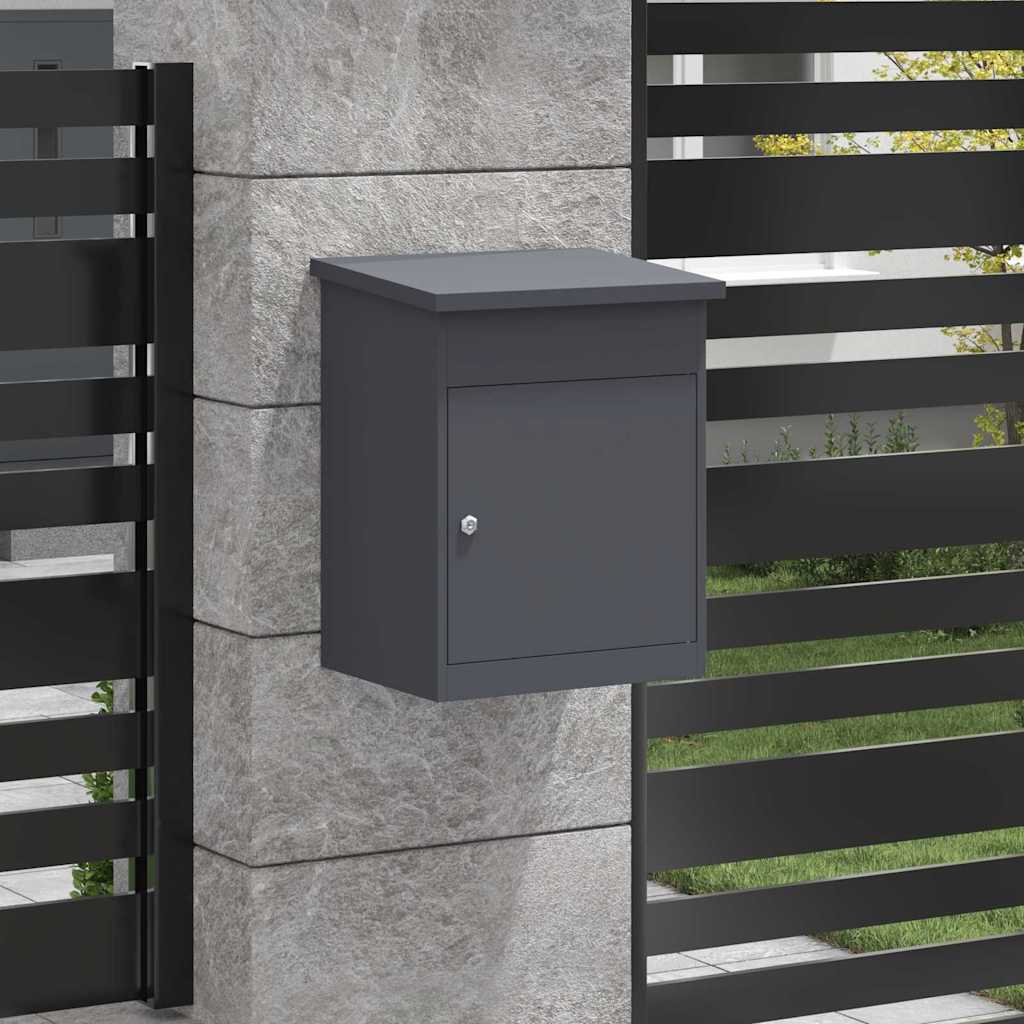 Vidaxx notice boîte avec rangement anthracite 47,5 x 38 x 59 cm acier
