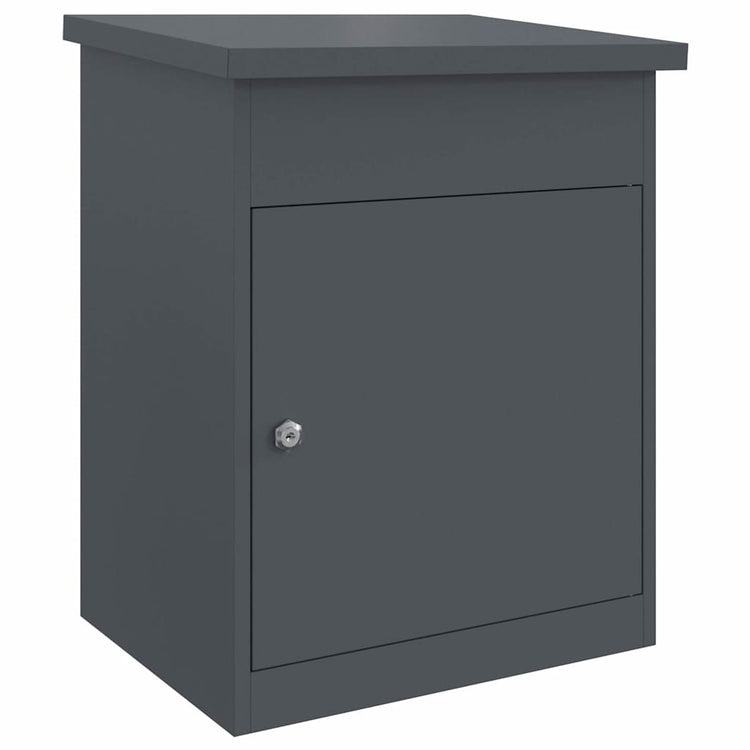 Vidaxx notice boîte avec rangement anthracite 47,5 x 38 x 59 cm acier
