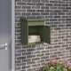 Vidaxx notice boîte avec rangement vert olive 47,5 x 38 x 59 cm acier