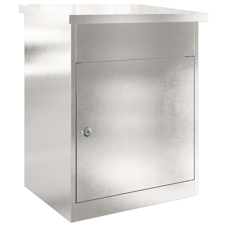 VidaXL boîte d'insertion d'emballage argent 47,5 x 38 x 59 cm acier inoxydable