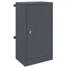 Vidaxx boîte aux lettres avec rangement avec serrure anthracite 30 x 20 x 55 cm acier