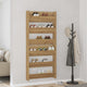 VidaXL armoire à chaussures 2 pcs chêne artisanal 85 x 18 x 90 cm bois d'ingénierie