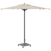 Pied de parasol Vidaxx aspect bois gris foncé 45 x 45 x 31,5 cm