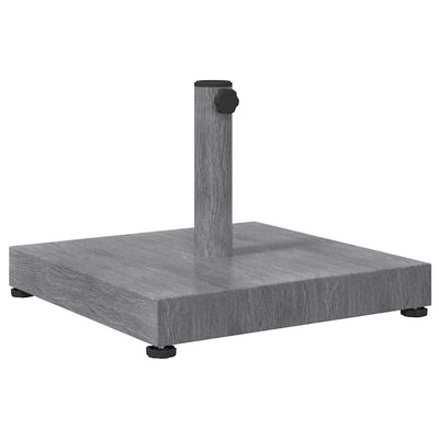 Pied de parasol Vidaxx aspect bois gris foncé 45 x 45 x 31,5 cm