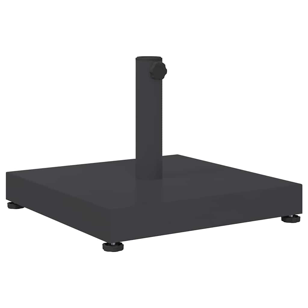 Pied de parasol Vidaxl gris foncé 45 x 45 x 31,5 cm