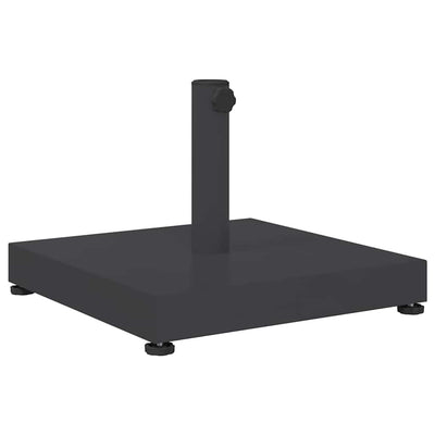 Pied de parasol Vidaxl gris foncé 45 x 45 x 31,5 cm