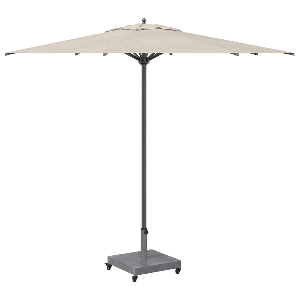 Pied de parasol Vidaxx aspect bois gris foncé 45 x 45 x 31,5 cm
